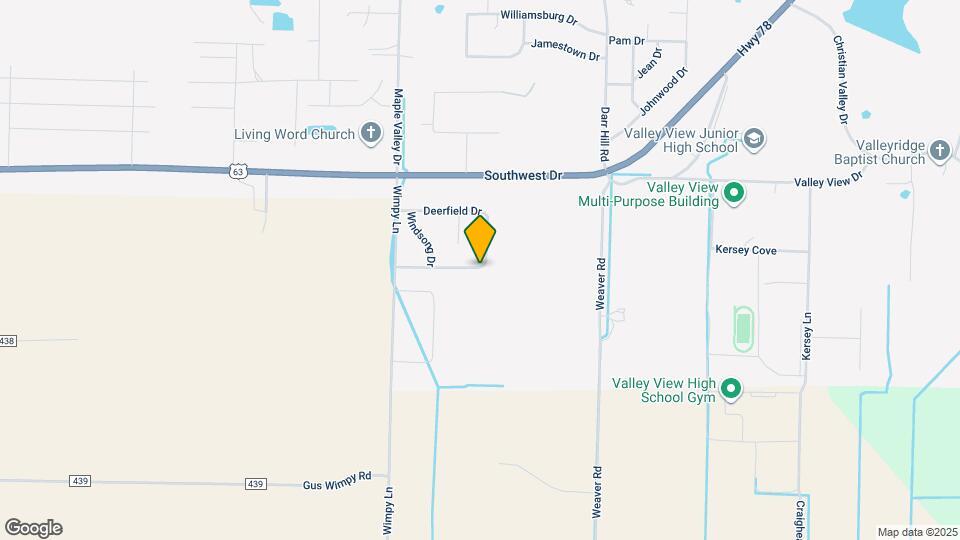 5236 Deerfield Dr Map and Location Details