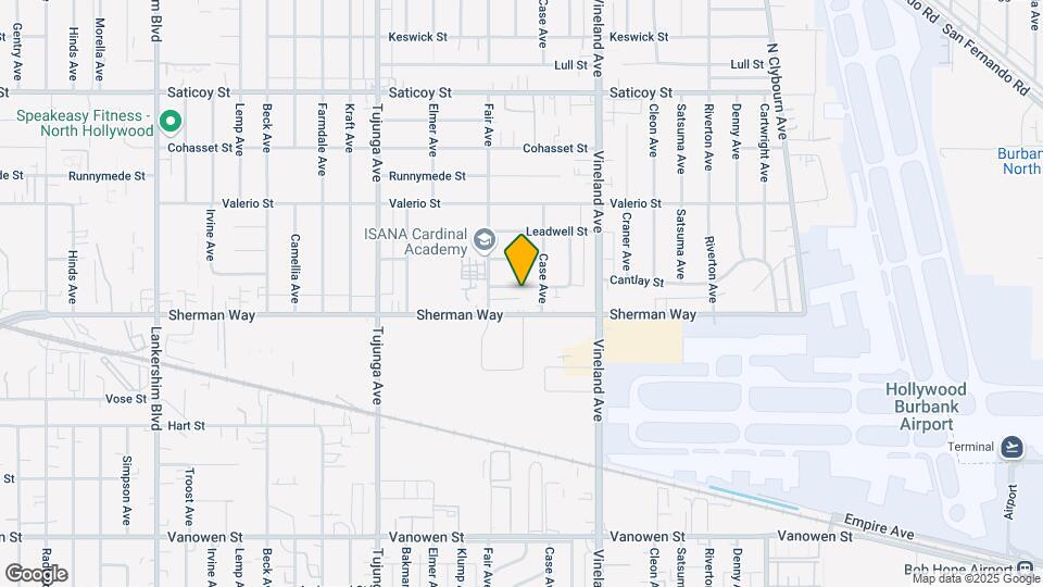 11122 Cantlay St Map and Location Details