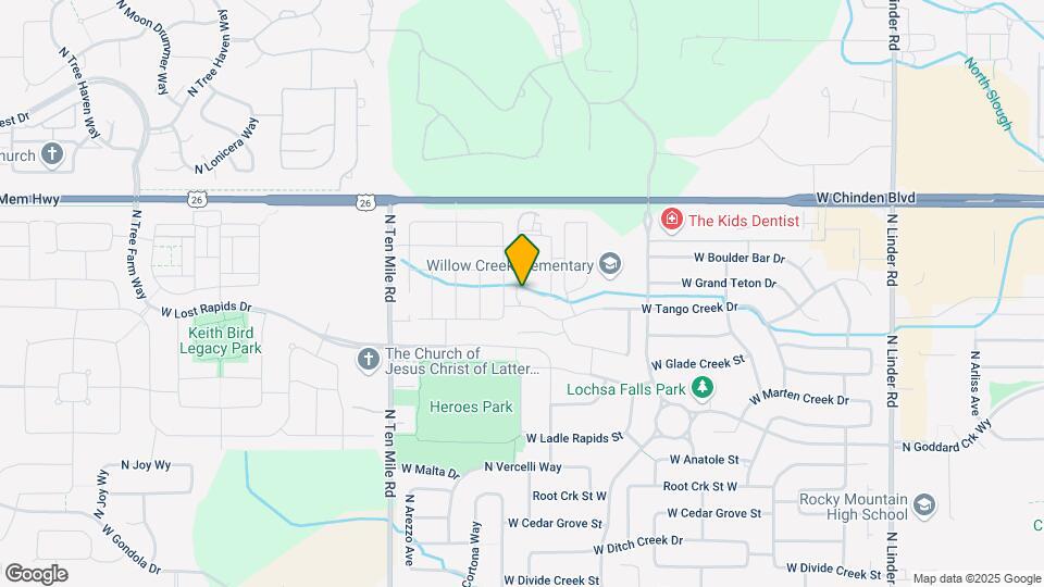 2792 W Tango Creek Dr Map and Location Details