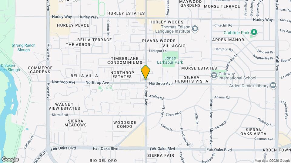 911 Fulton Ave, Unit #420 Mapa y Detalles de la Ubicación