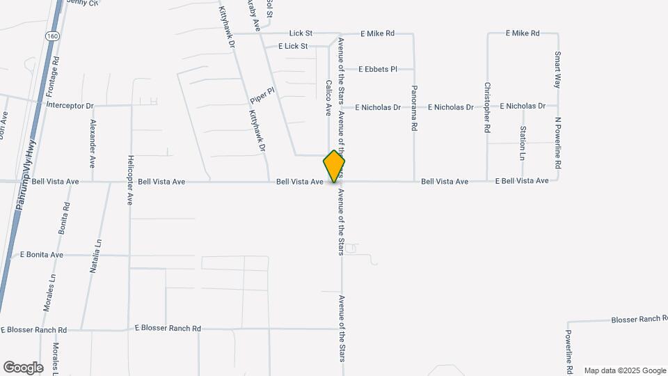 1631 E Bell Vis Ave Map and Location Details