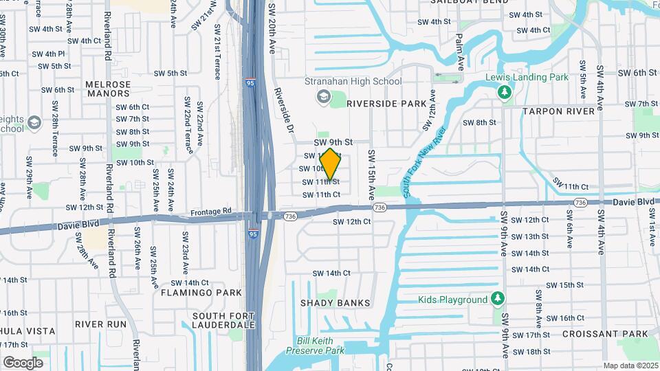 1708 SW 11th St Map and Location Details