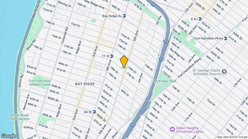 7626 5th Ave Map and Location Details