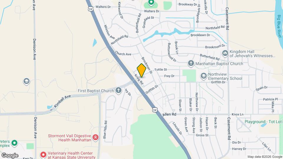 2324 Kraig Rd Map and Location Details