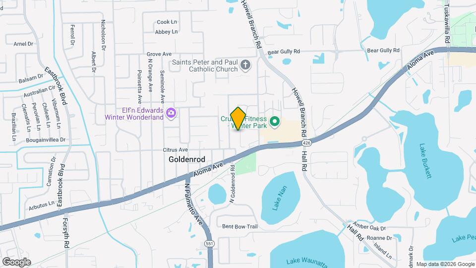 7522 Aloma Pines Ct Map and Location Details