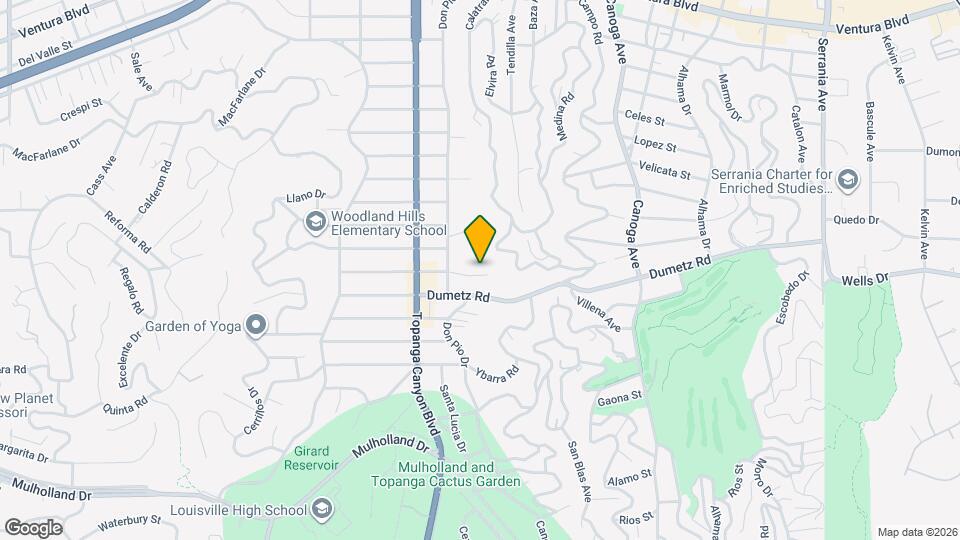 21817 Providencia St Map and Location Details