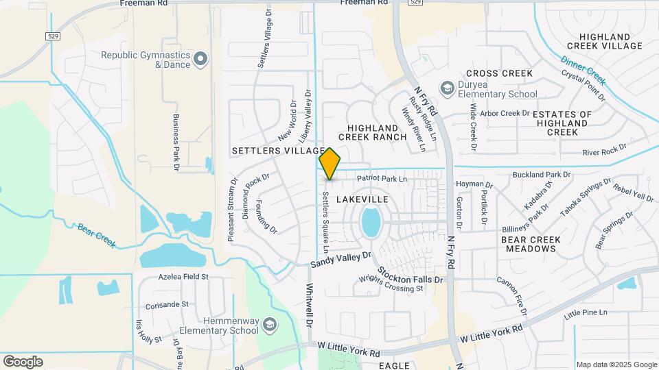 20929 Patriot Park Ln Map and Location Details