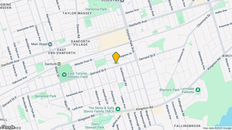 2390 Gerrard St E Map and Location Details