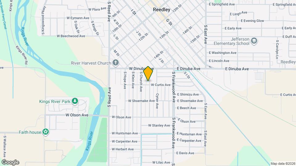 1059 S Rupert Ave Map and Location Details