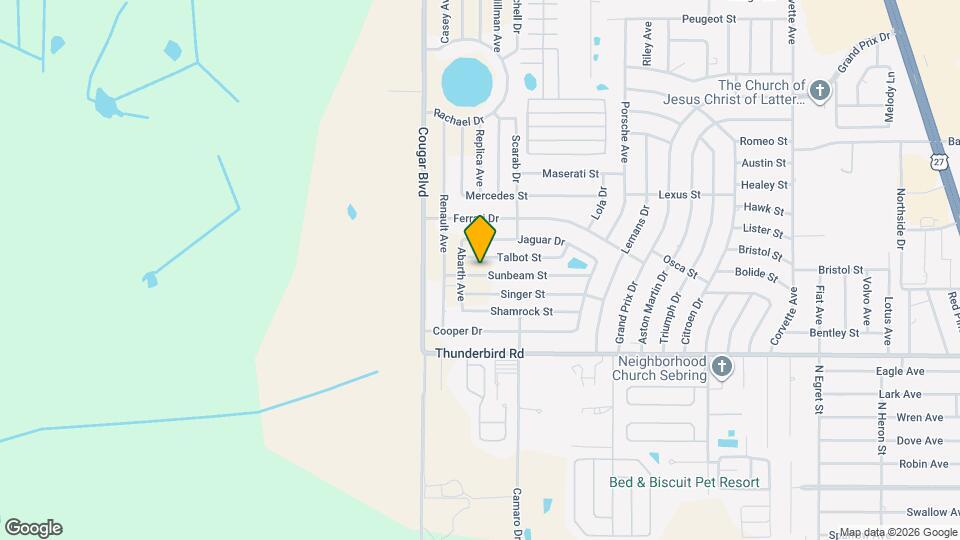 4700 Sunbeam St Map and Location Details