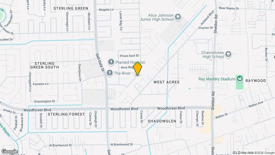 1058 Rancho Grande Dr Mapa y Detalles de la Ubicación