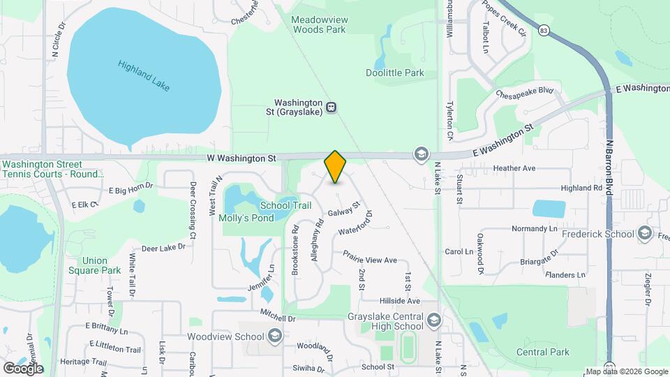 854 Deep Woods Ct Map and Location Details