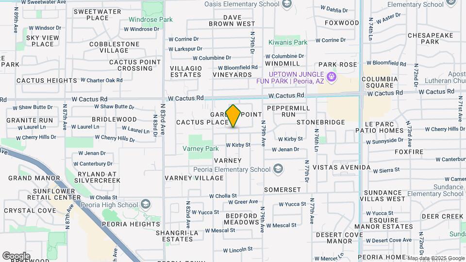 8015 W Laurel Ln Map and Location Details