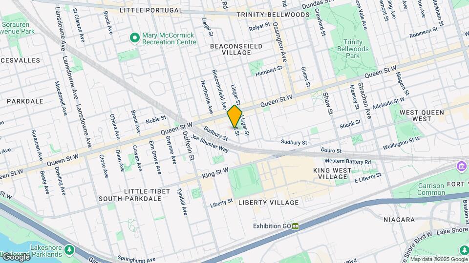 Artscape Triangle Lofts Map and Location Details