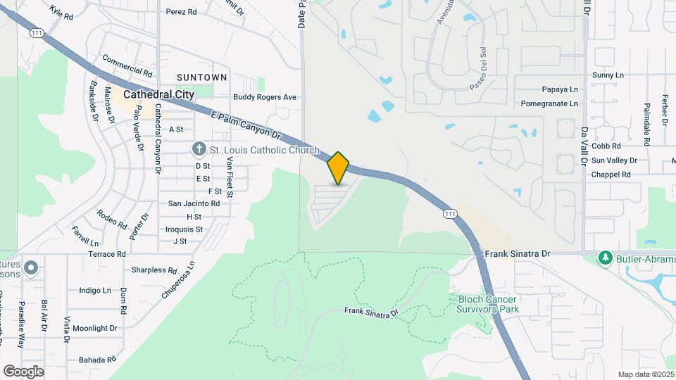 69333 E Palm Canyon Dr Map and Location Details