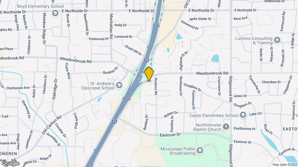 1308 Roxbury Ct Map and Location Details