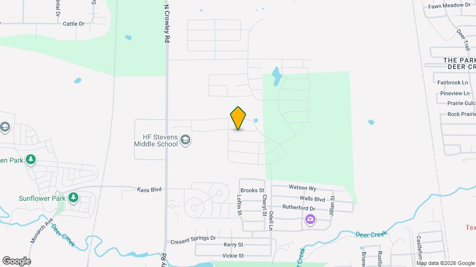 1312 Hunters Rdg Dr Map and Location Details