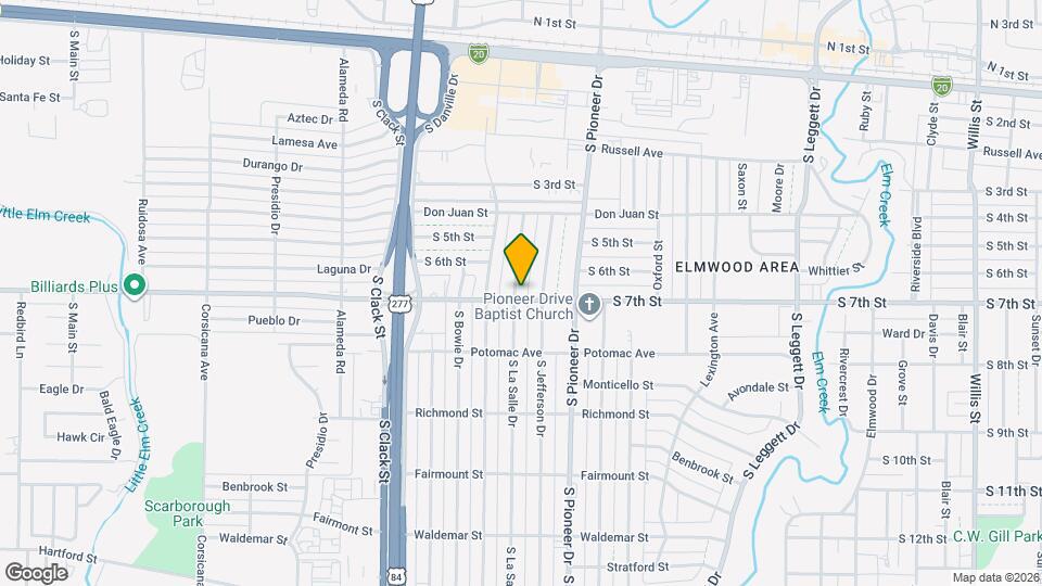 633 S La Salle Dr Map and Location Details