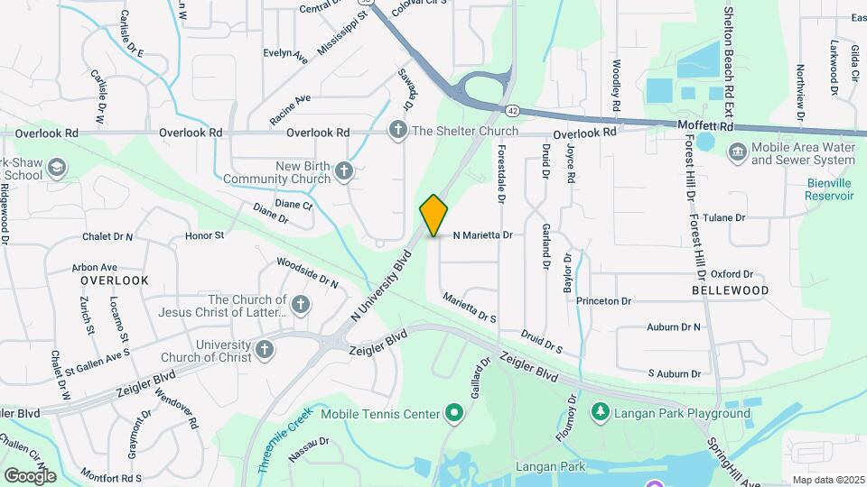 1259 W Marietta Dr Map and Location Details