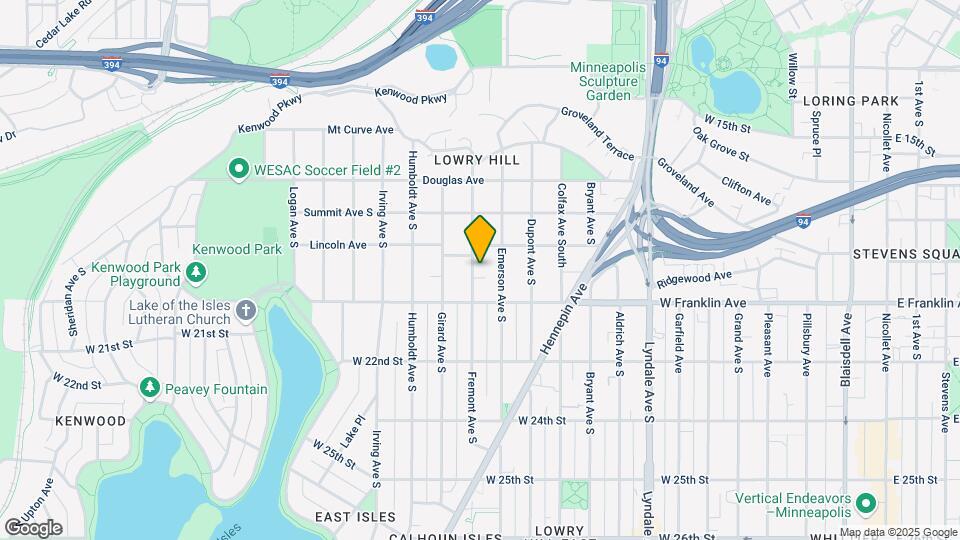 1917 Fremont Ave S, Unit 2 Mapa y Detalles de la Ubicación