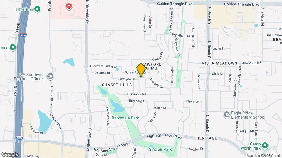 10020 Chadbourne Rd Map and Location Details