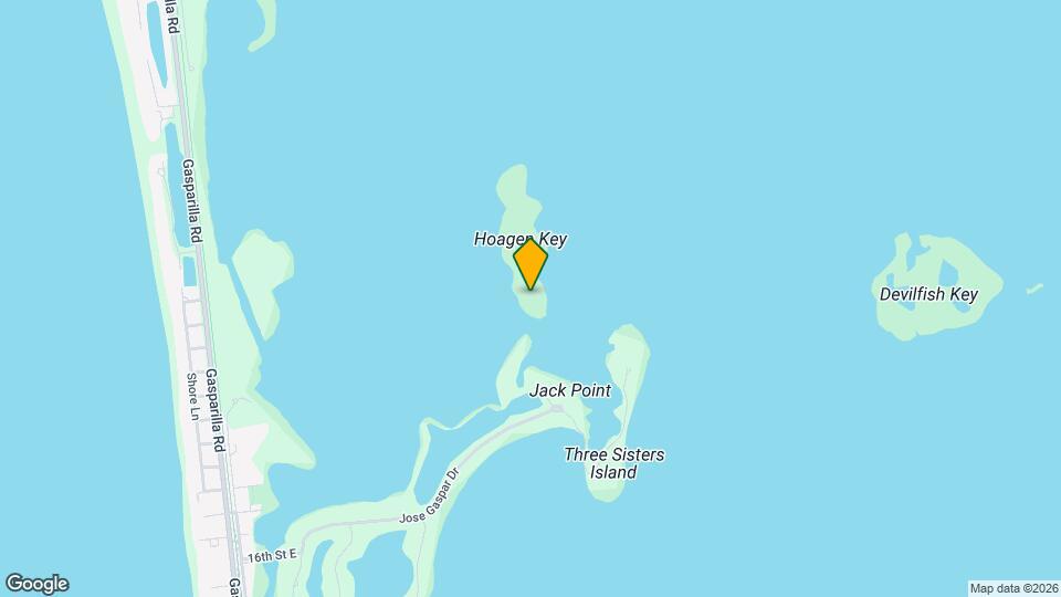 6001 Boca Grande Causeway Map and Location Details