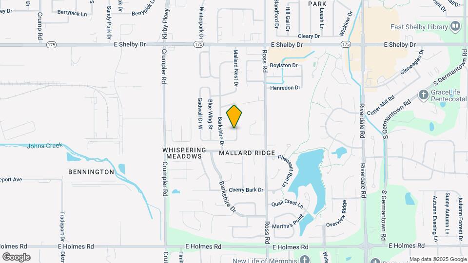 4925 Water Fowl Ln Map and Location Details