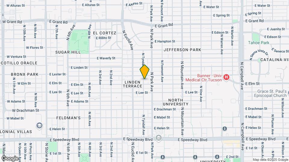 1702-1706 N Tyndall Ave Map and Location Details