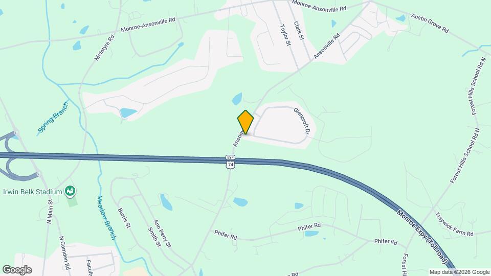 102 Glencroft Dr Map and Location Details