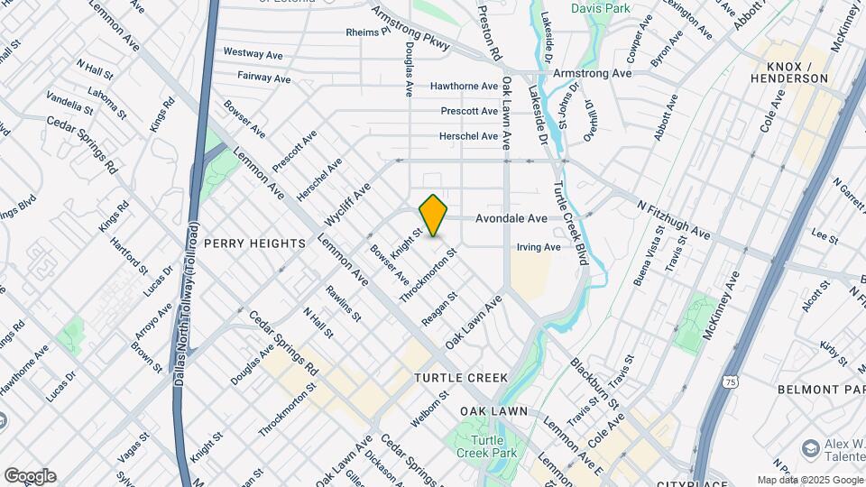 4021 Gilbert Ave, Unit 7 Map and Location Details
