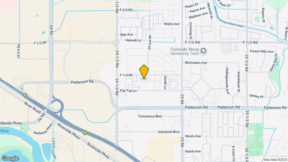 2456 Thunder Mountain Drive Map and Location Details