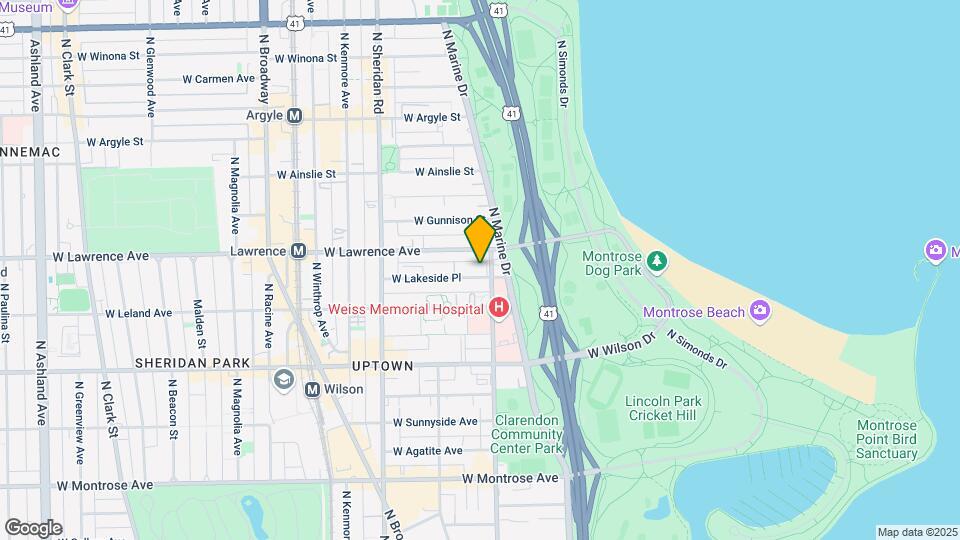 812 W Lakeside Pl Mapa y Detalles de la Ubicación
