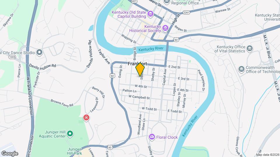 310 Steele St Map and Location Details