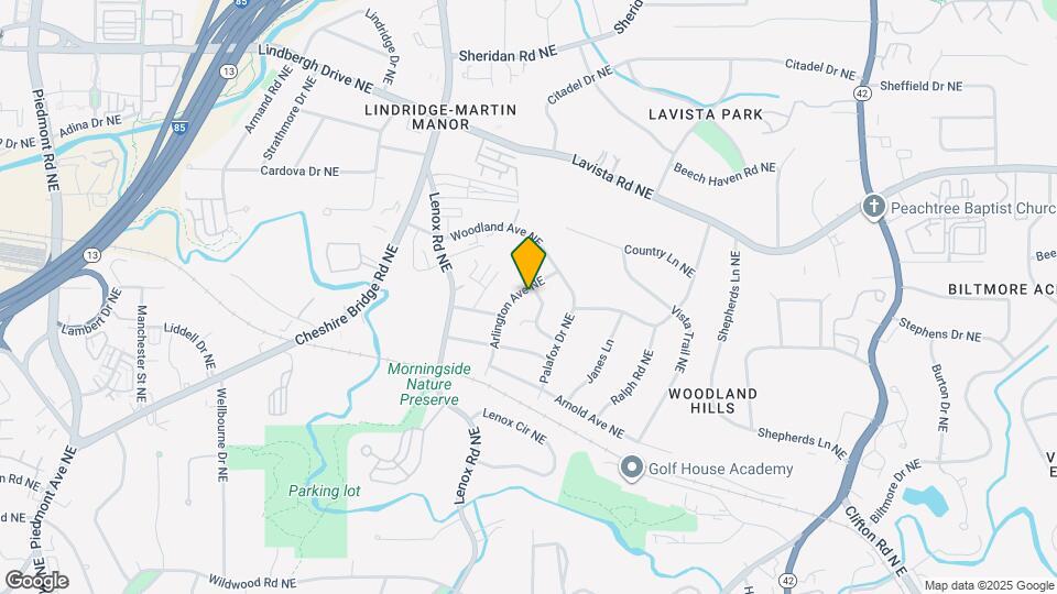 2129 Arlington Ave NE Map and Location Details