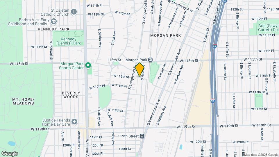 11560 S Hale Ave Map and Location Details