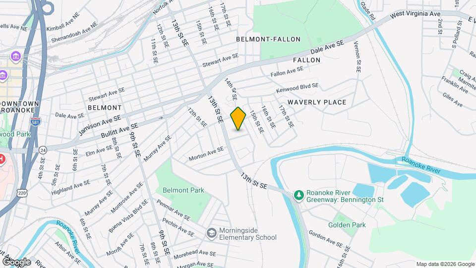 1326 Morton Ave SE Map and Location Details