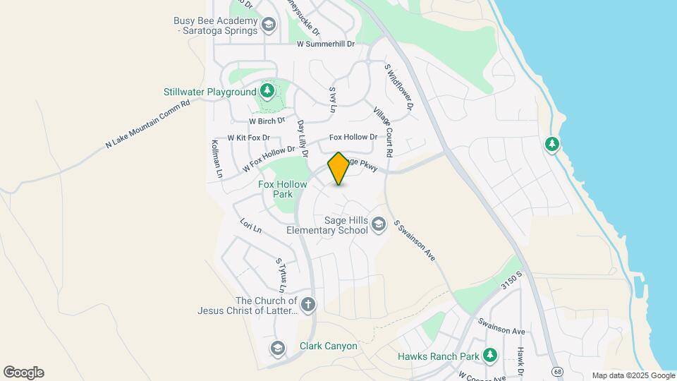 317 W Willow Creek Dr Mapa y Detalles de la Ubicación