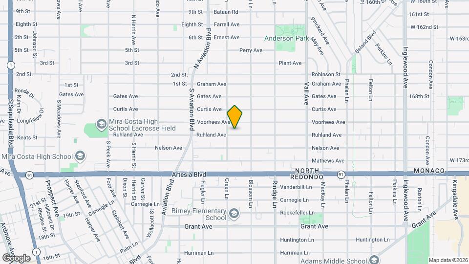 2007 Ruhland Ave Mapa y Detalles de la Ubicación