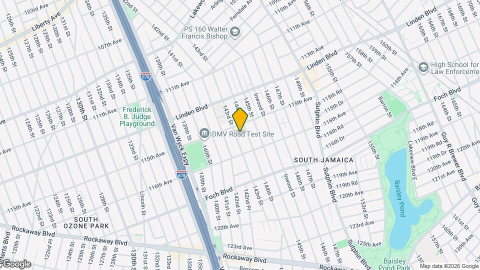 115-21 143rd St Map and Location Details