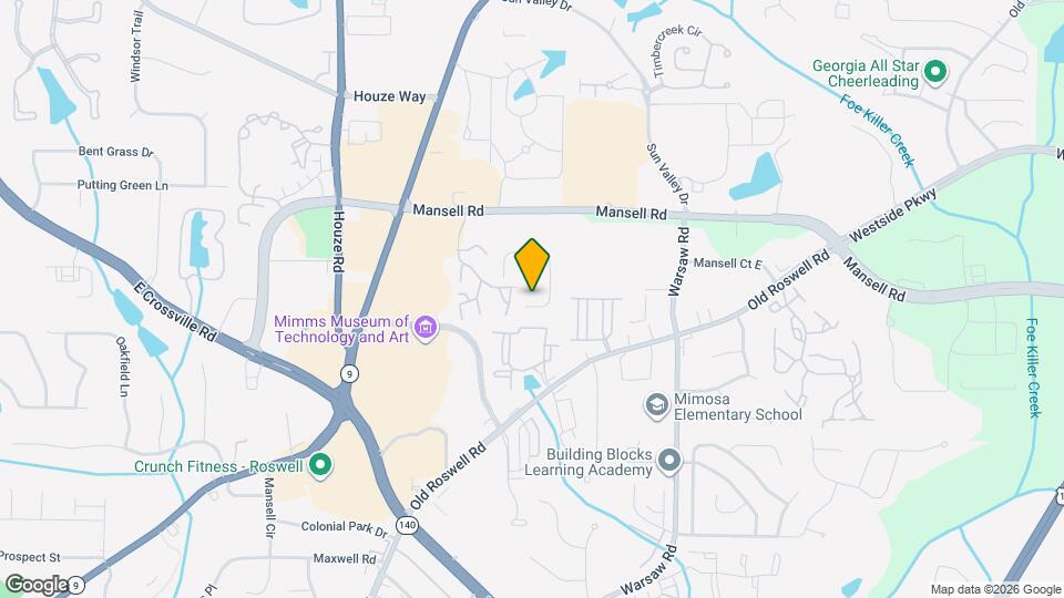 136-146 Roswell Commons Way Map and Location Details