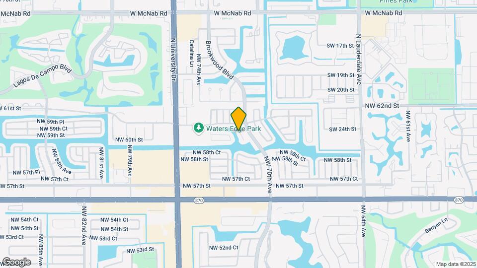 6001 NW 71st Ave Map and Location Details