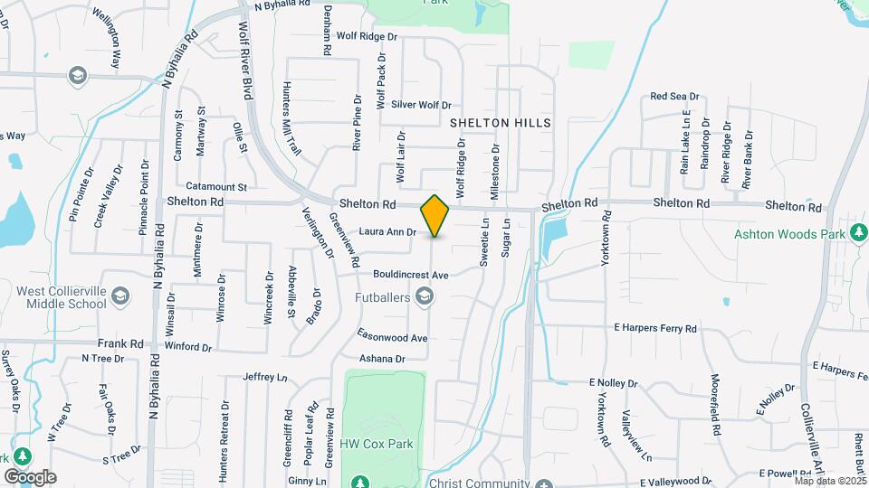 1218 Simmonsridge Dr Map and Location Details