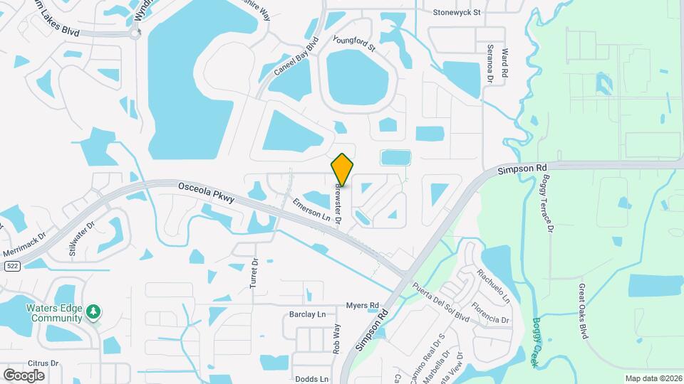 3235 Brewster Dr Map and Location Details