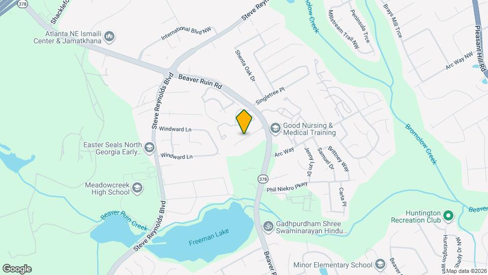 4134 Magnolia Glen Walk Map and Location Details