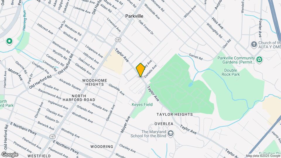 3219 Taylor Ave Map and Location Details