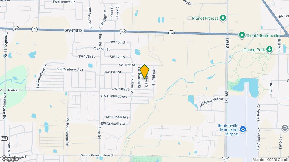 1906 SW Cypress St Map and Location Details