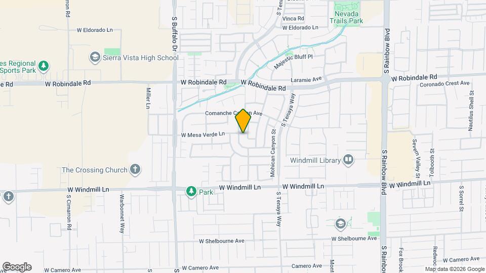 7511 W Mesa Verde Ln Map and Location Details