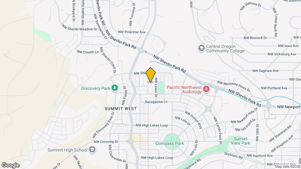 1470 NW John Fremont St Map and Location Details