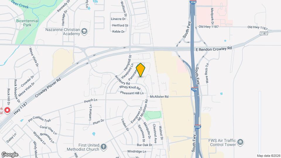 12617 Summerwood Dr Map and Location Details