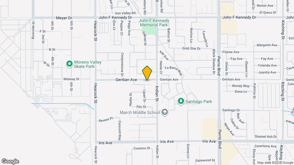 24418 Electra Ct Map and Location Details